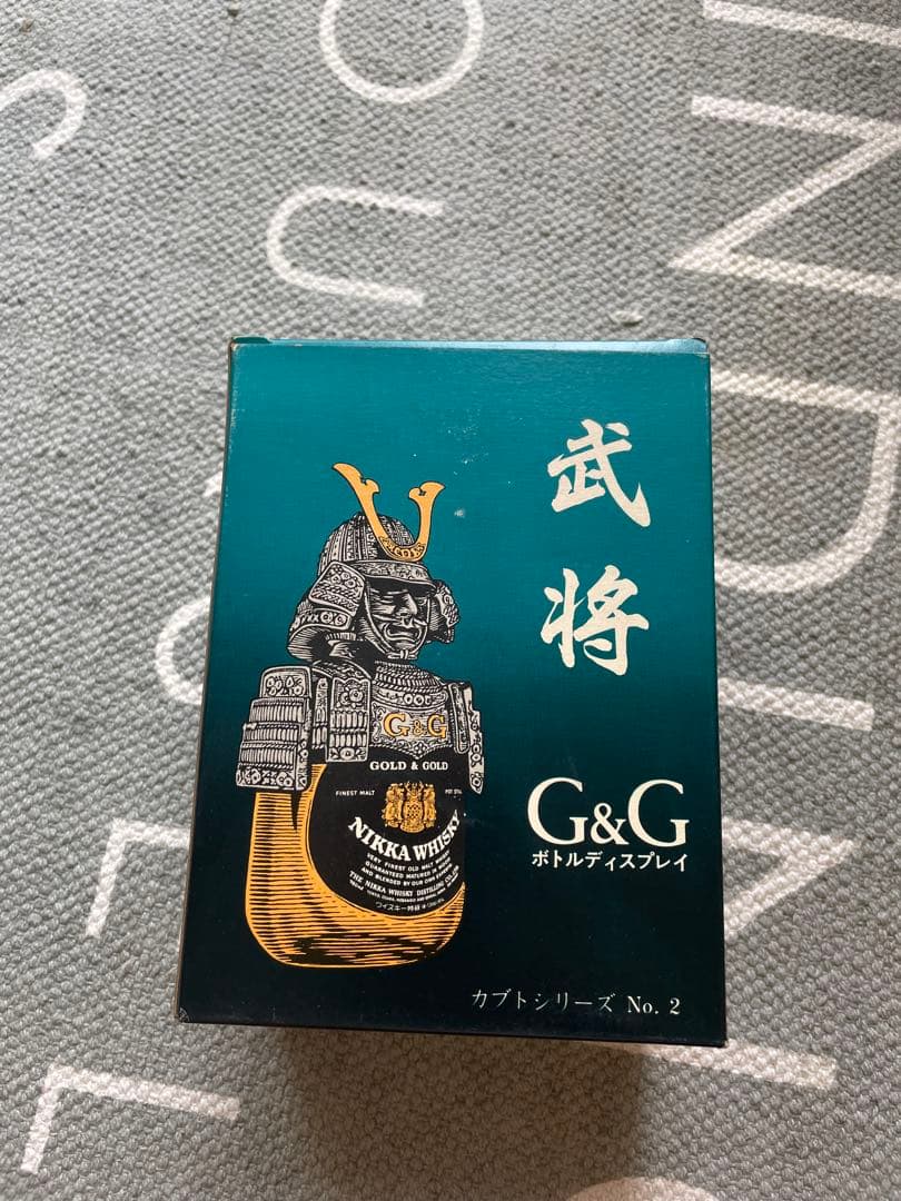 ニッカ ウイスキー G&G ボトルディスプレイ　飾り 兜 甲冑 鎧 戦国武将