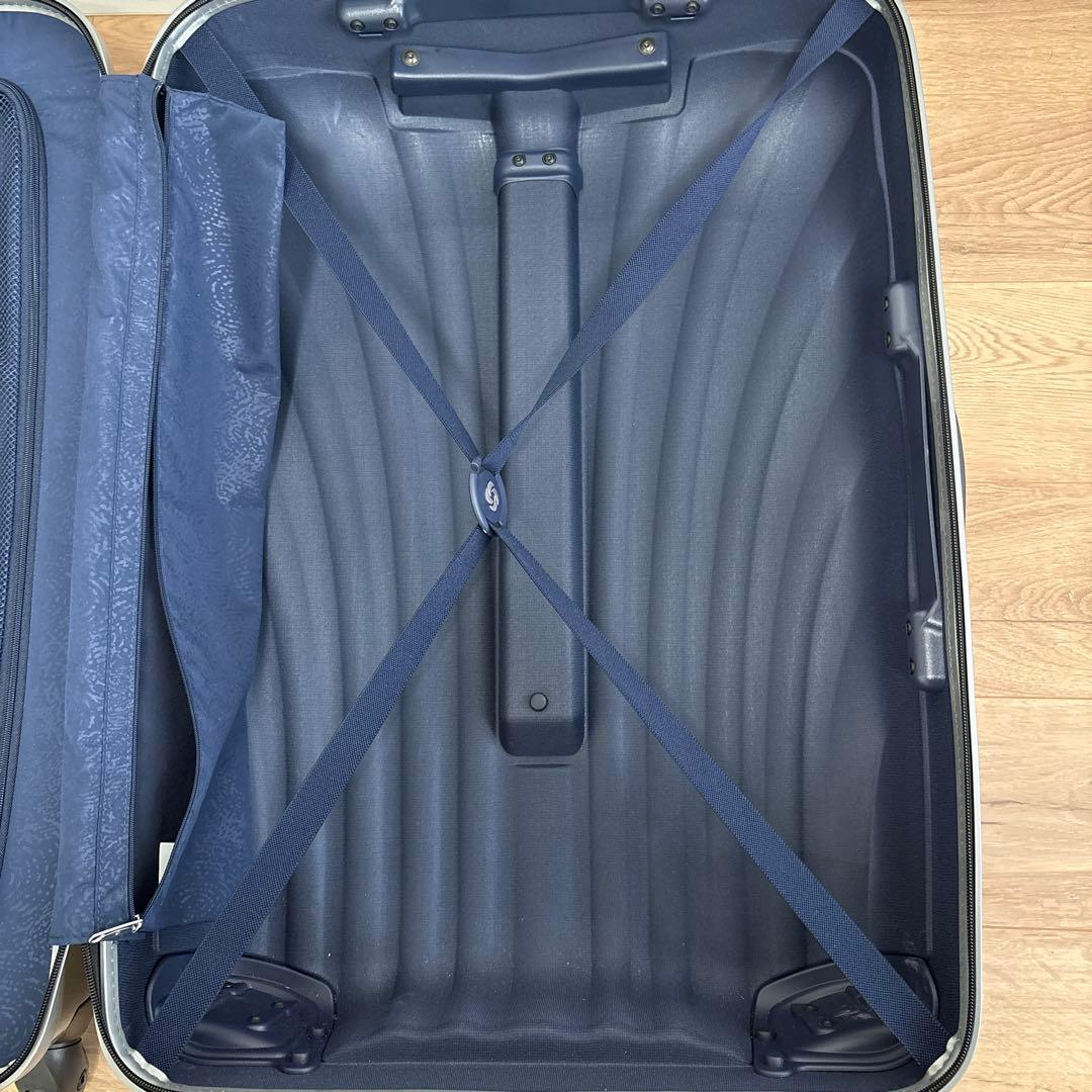 サムソナイトコスモライトスピナー75 旧式　シルバー色　たのメル便利用