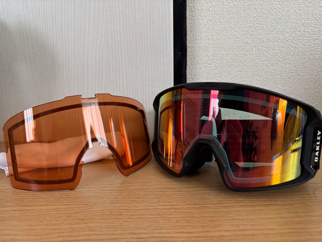 OAKLEY LINE MINER L スペアレンズ付き