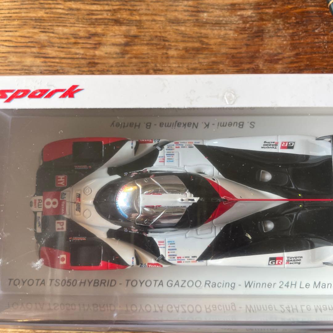 絶版　1/43 トヨタ TS050 No.8 ルマン2020 winner