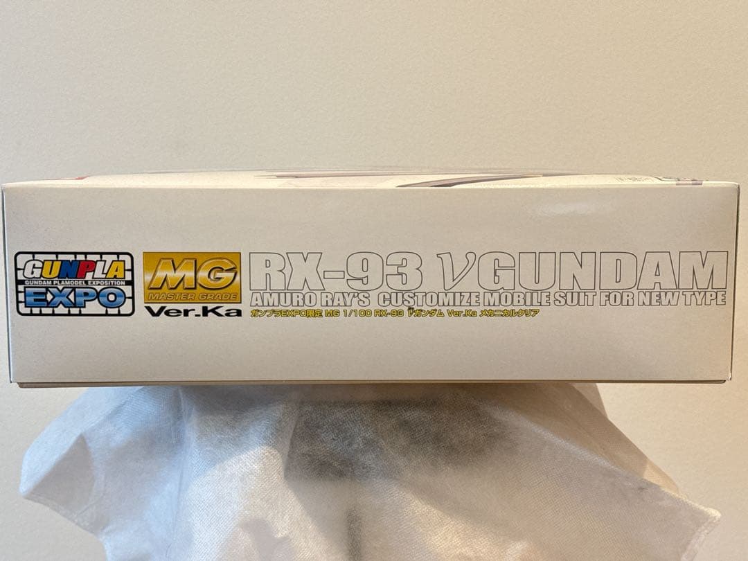 【新品】MG RX-93 νガンダム Ver.KaメカニカルクリアEXPO限定