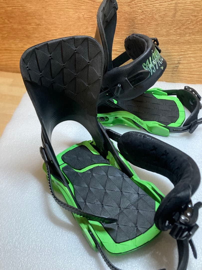 SALOMON DISTRICT スノーボード ビンディング グリーン　S