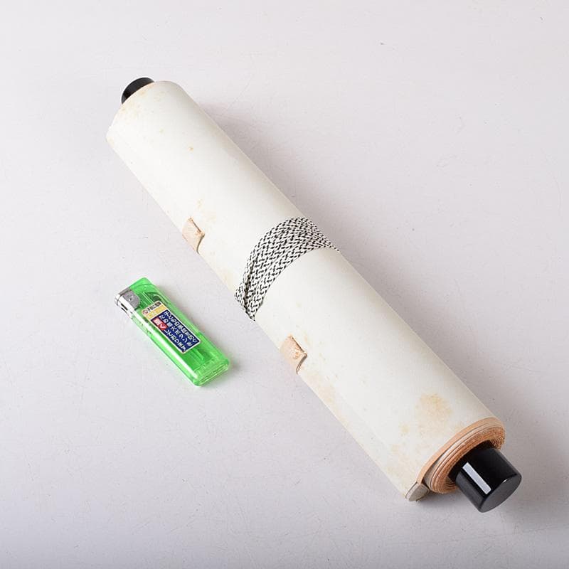 掛軸　前大徳　野村太仙筆　一行書　春入千林処々鶯　共箱　C　7687G