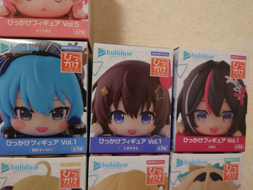 ホロライブ　ひっかけフィギュア　vol 1〜8コンプリートセット