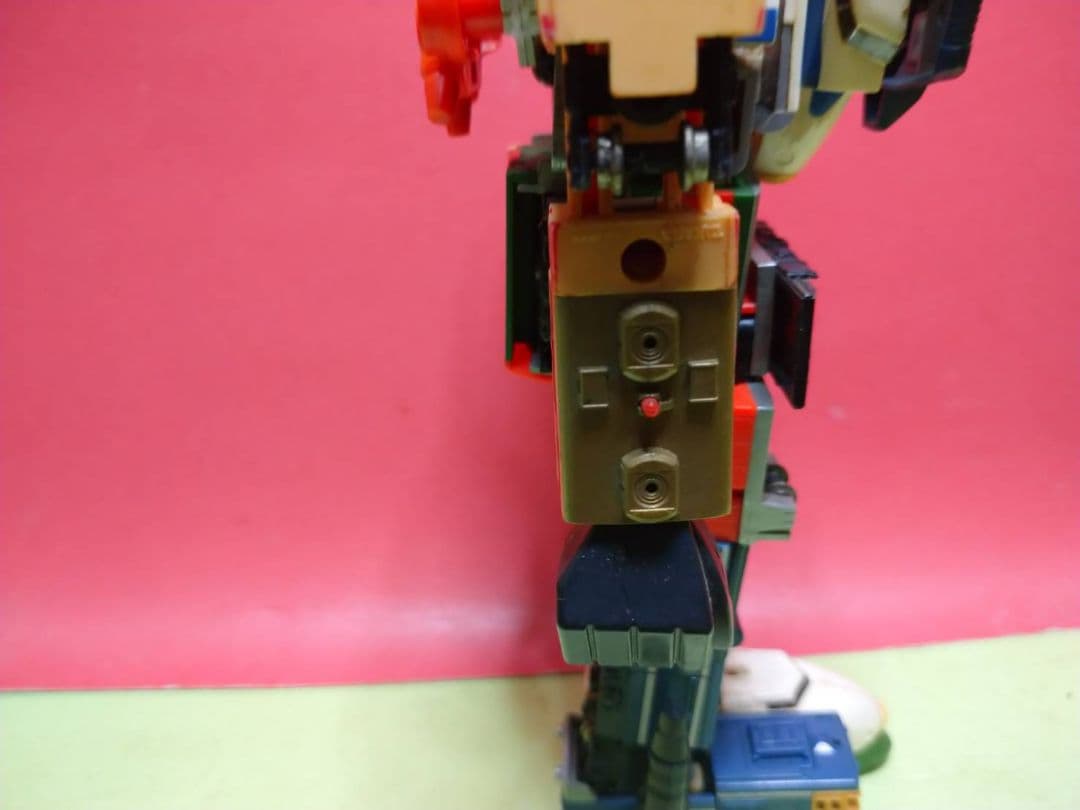 ライデンではありません!超激レア30年物中古品タカラ ダイアクロン トレインロボ