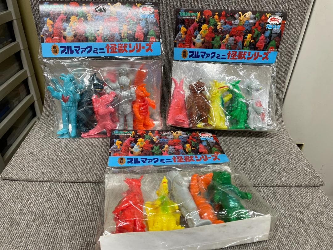 復刻ブルマァクミニ　怪獣シリーズ　D・E・Gセット フィギュア