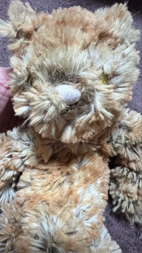  ぬいぐるみ 茶色と灰色