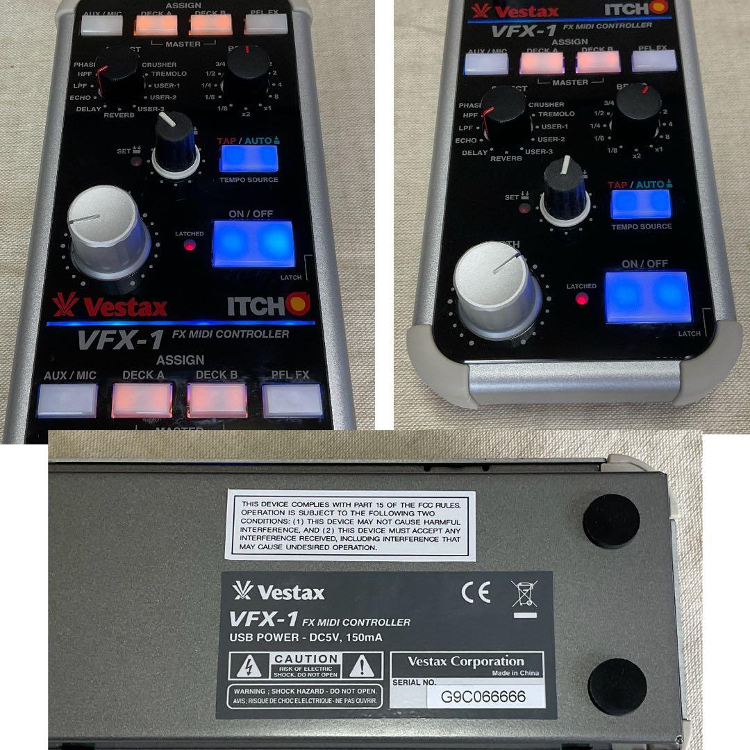 完動品 Vestax VCI-300mk2 & VFX-1　serato DJ
