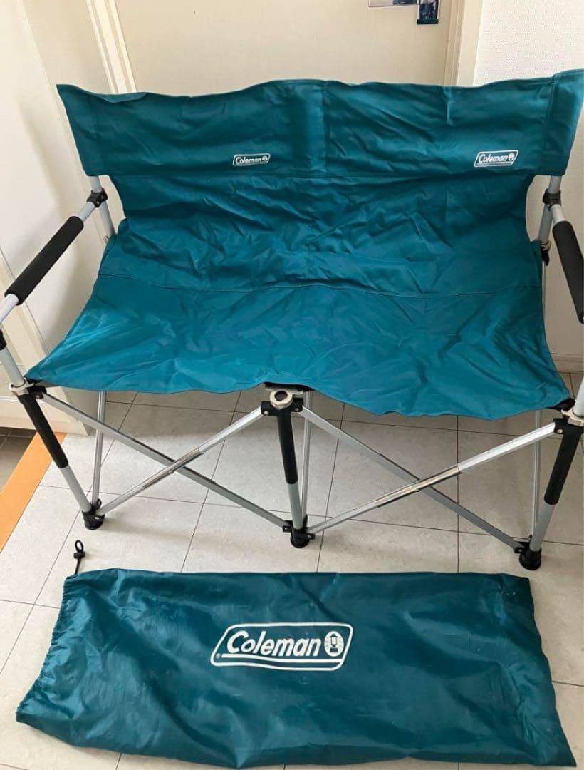 コールマン　ベンチ　2人がけチェア　チェアー　キャプテンスタッグ　パラソル