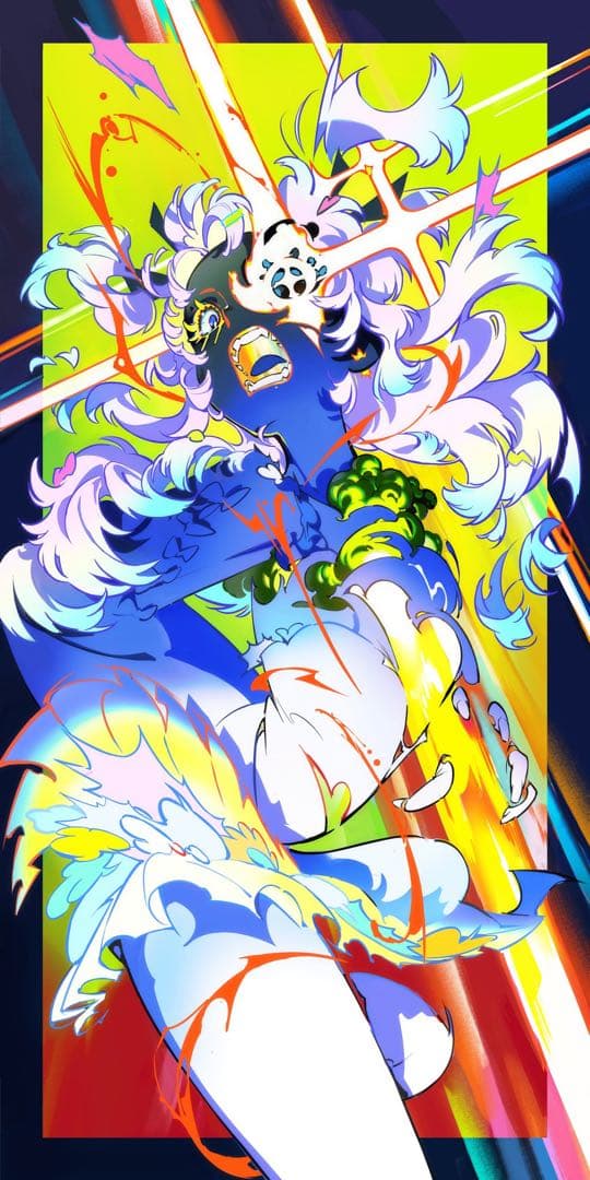 米山舞　EYE アクリルアート FLASH