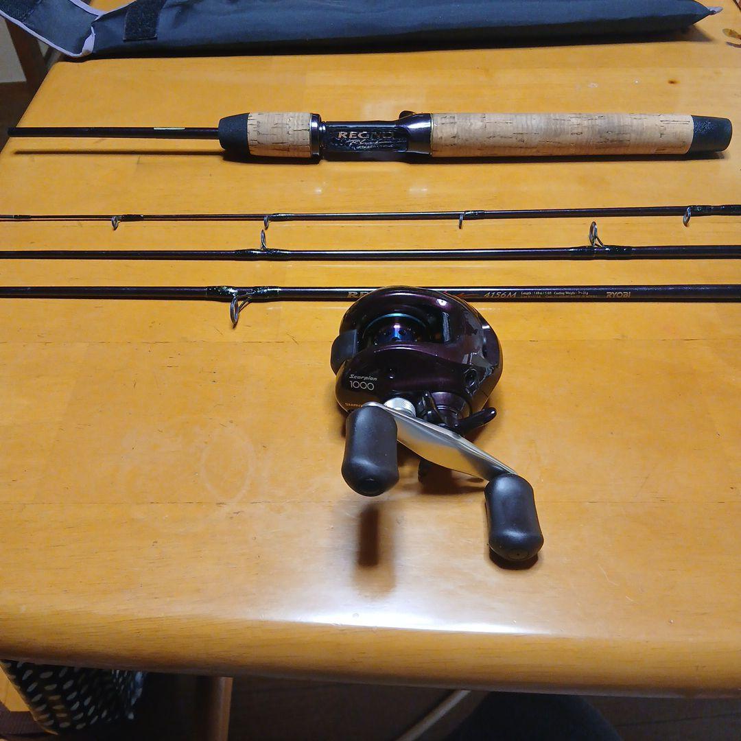 リョービ REGNO ルアーロッド コルク シマノ Scorpion 1000