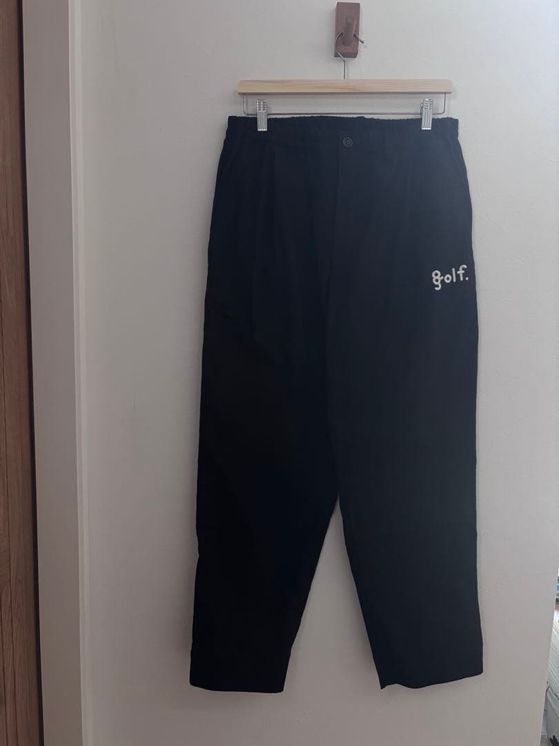 8g shoot ワンタックストレッチパンツ　クロ　XL