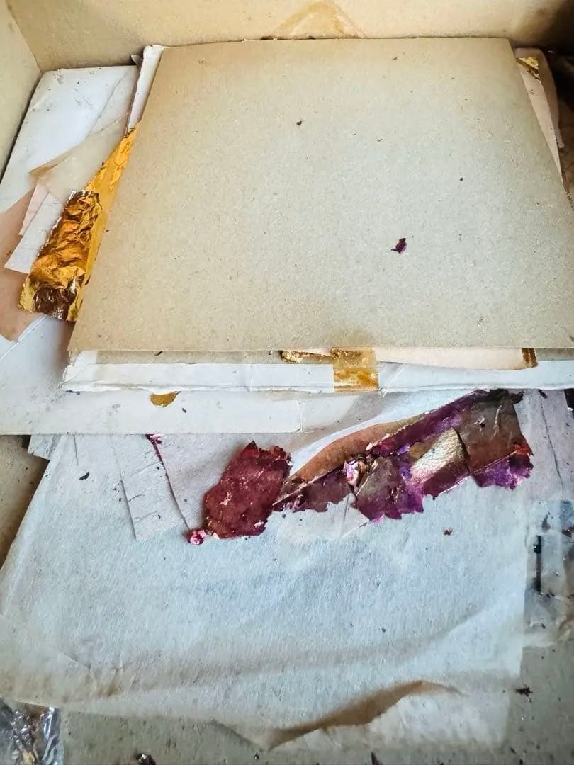 金箔 銀箔　赤箔　青箔セット