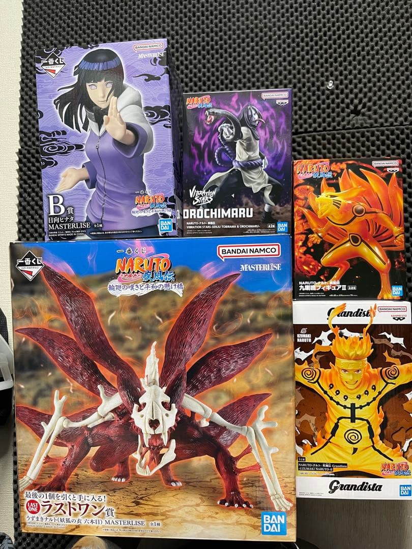 一番くじNARUTO ラストワン、B賞、その他セット