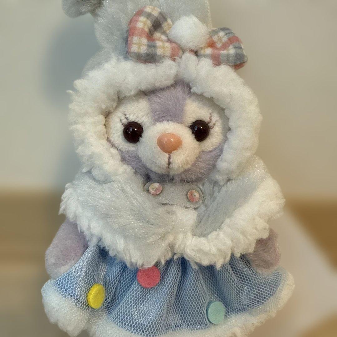 ディズニー ウィンターホリデー ステラルー ぬいぐるみバッジ