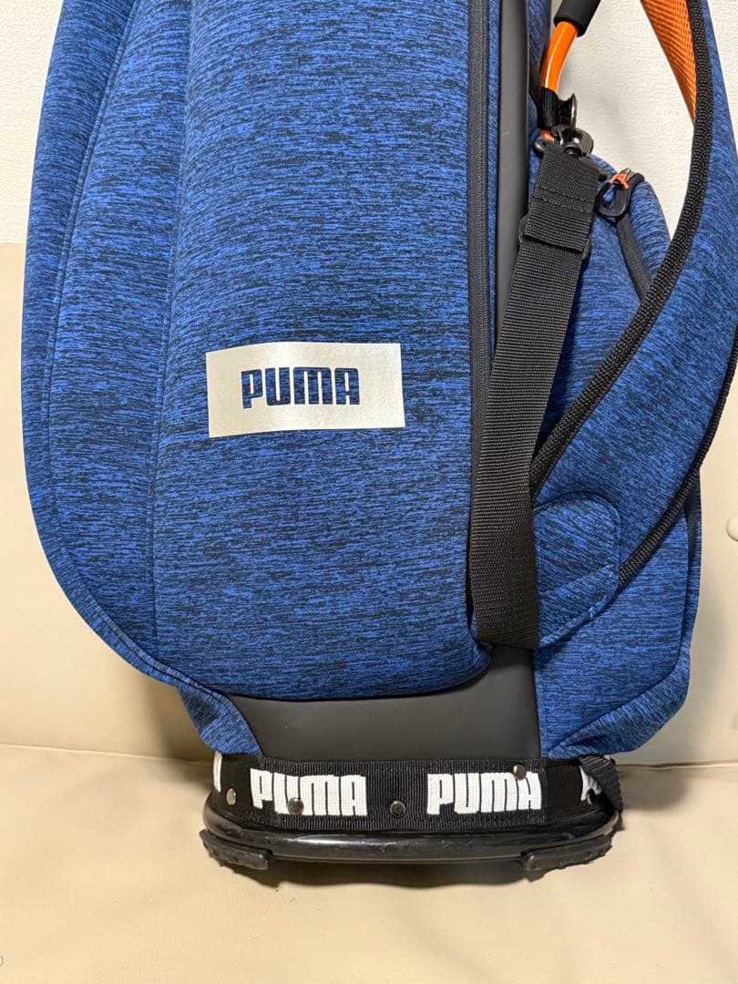 【送料込み】廃盤希少　完売品　プーマ レベルキャディバッグ 軽量型