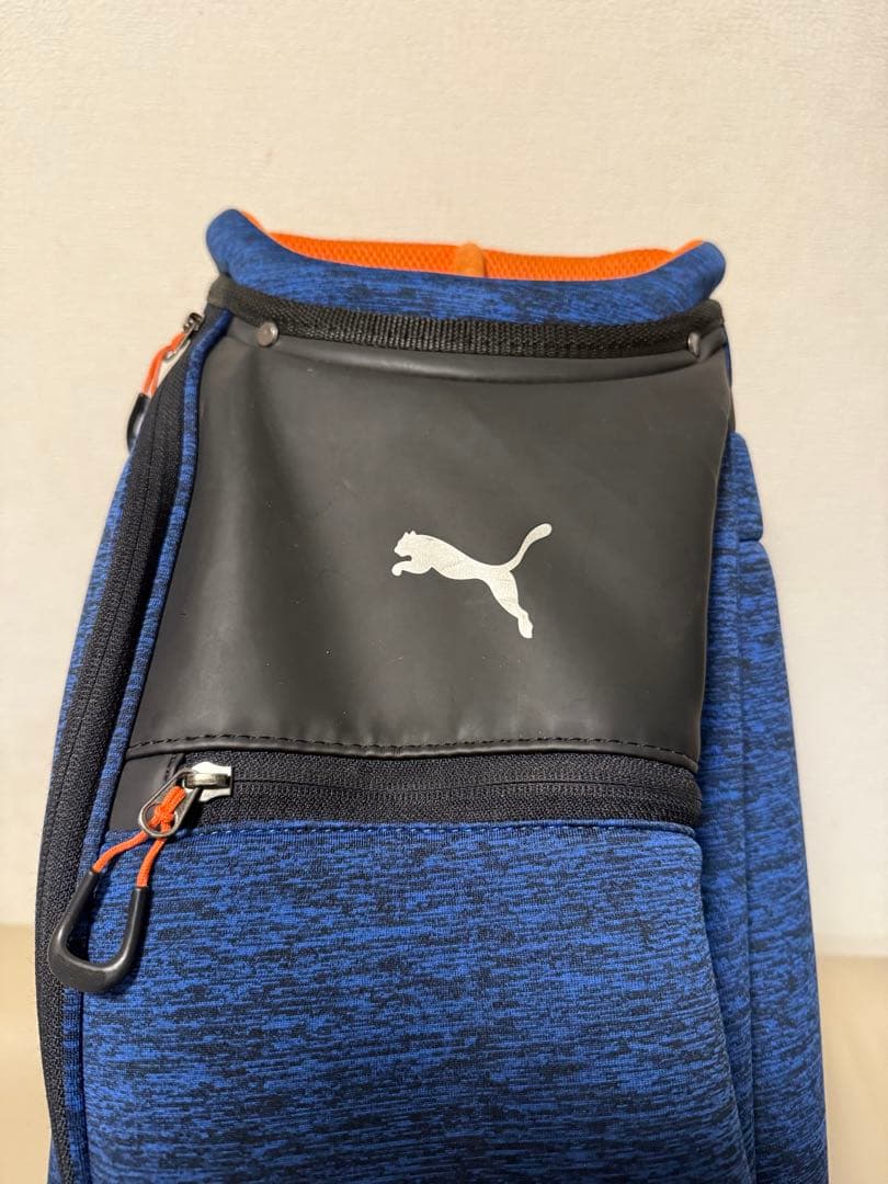 【送料込み】廃盤希少　完売品　プーマ レベルキャディバッグ 軽量型