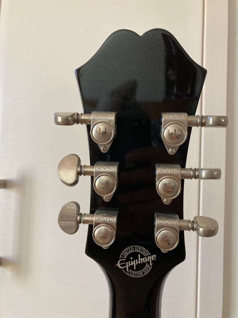 【値下げ！】Epiphone Dot e ブラックパール