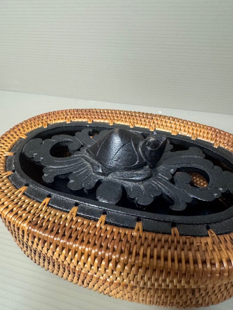 2150  インテリア カゴ 収納 小物入れ　3客