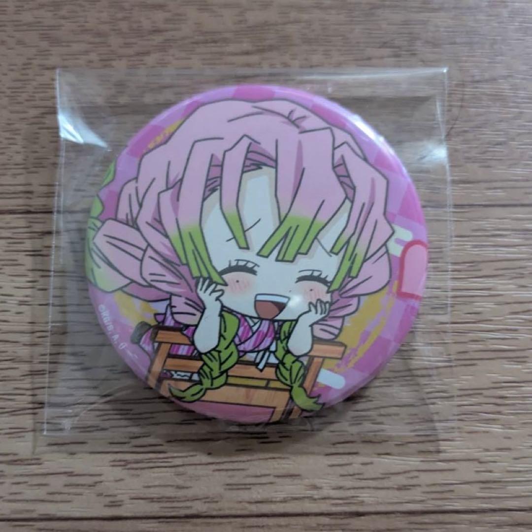 鬼滅の刃 きゃらドリ 缶バッジ 甘露寺蜜璃