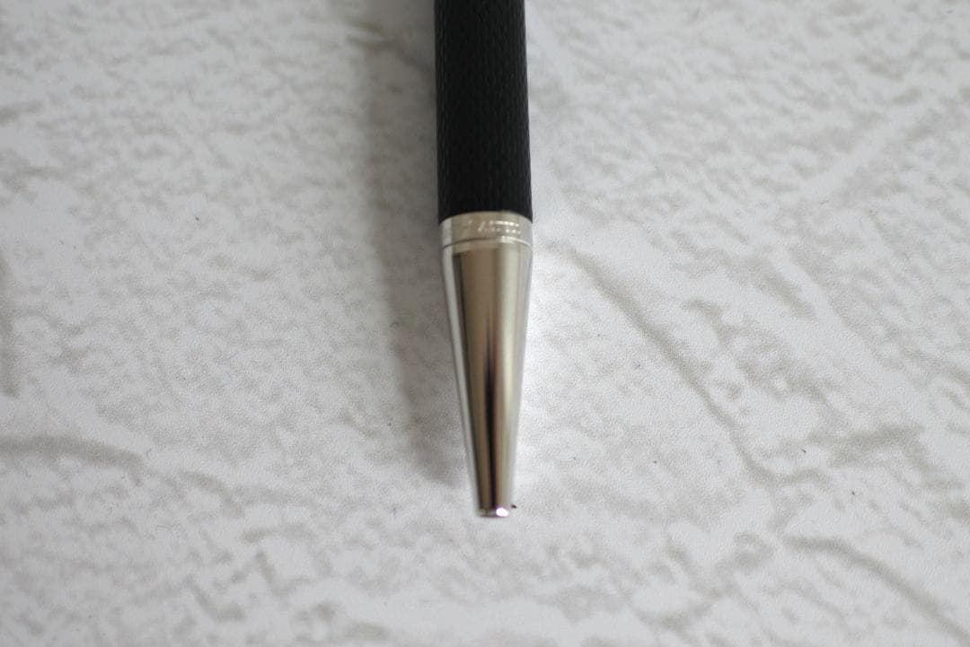 【中古】ファーバーカステル　ギロシェ　ボールペン　ブラック