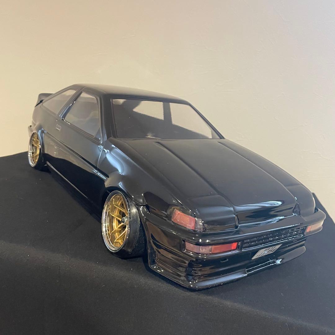 トヨタ　レビン86　ドリフト　1/10 ラジコン　ボディ　トレノ 85