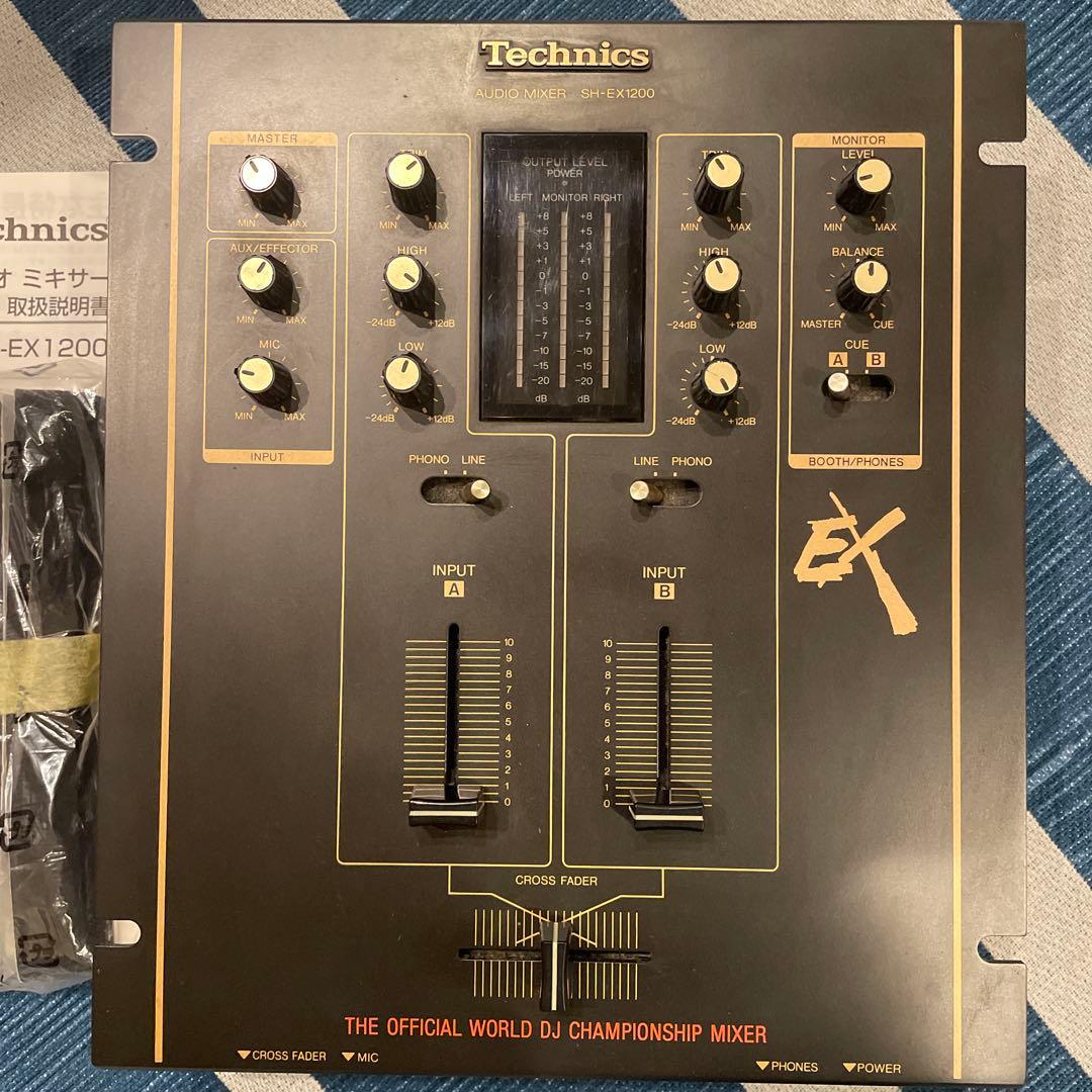 Technics SP-EX1200 DJミキサー 美品