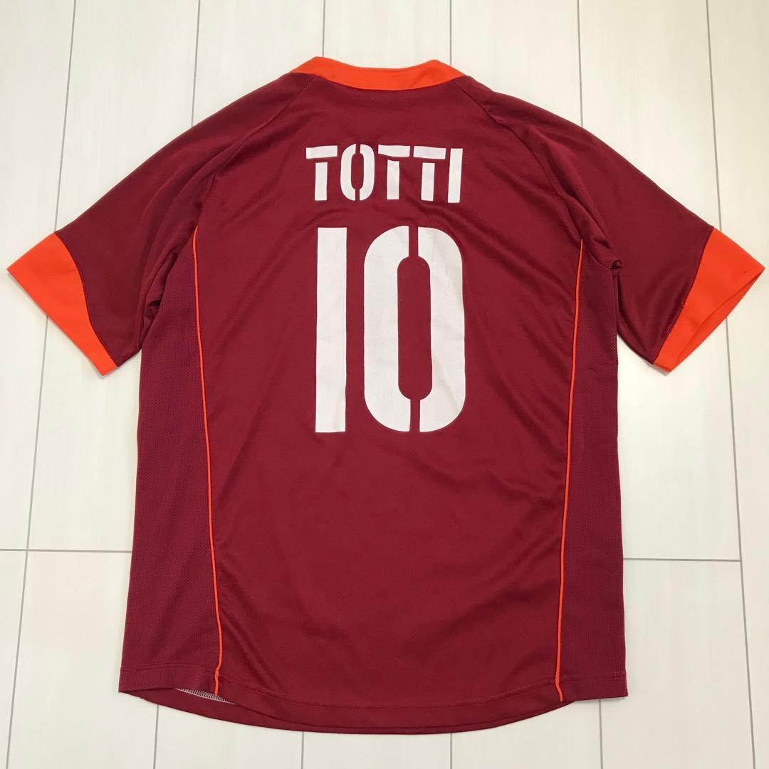 ビンテージ古着！ASローマ イタリア代表 TOTTI 10 ユニフォーム シャツ