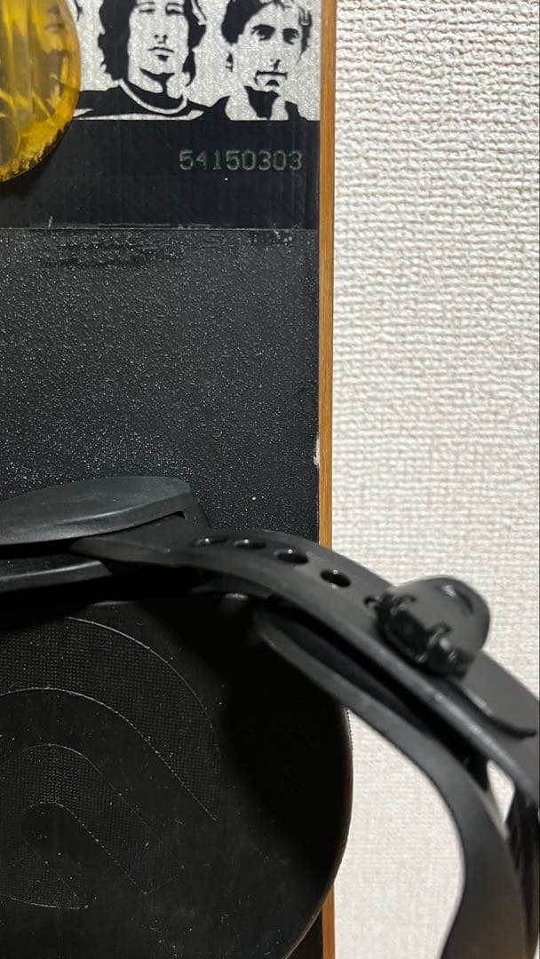 Völkl スノーボード ブラック FLUX PRビンディング付き