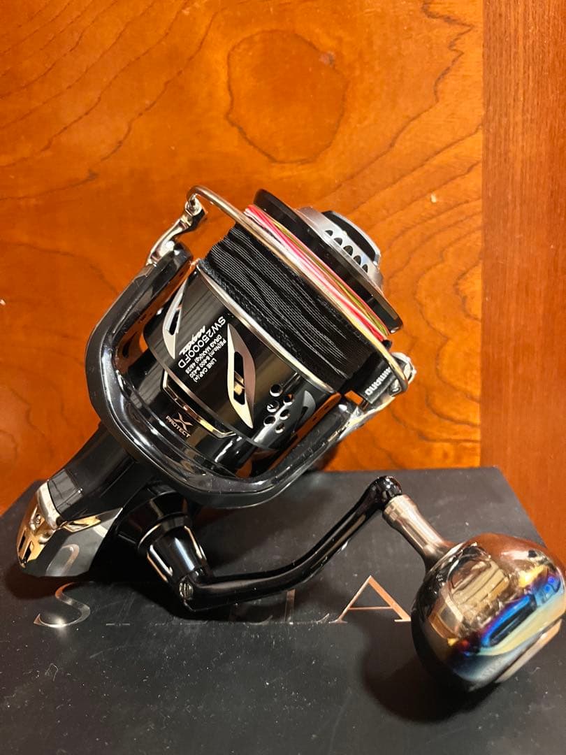 シマノ　ステラsw 20000pg マクセルスプール25000