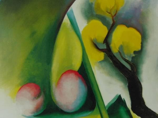 ジョージア・オキーフ、春、高級画版集の一部、新品額付