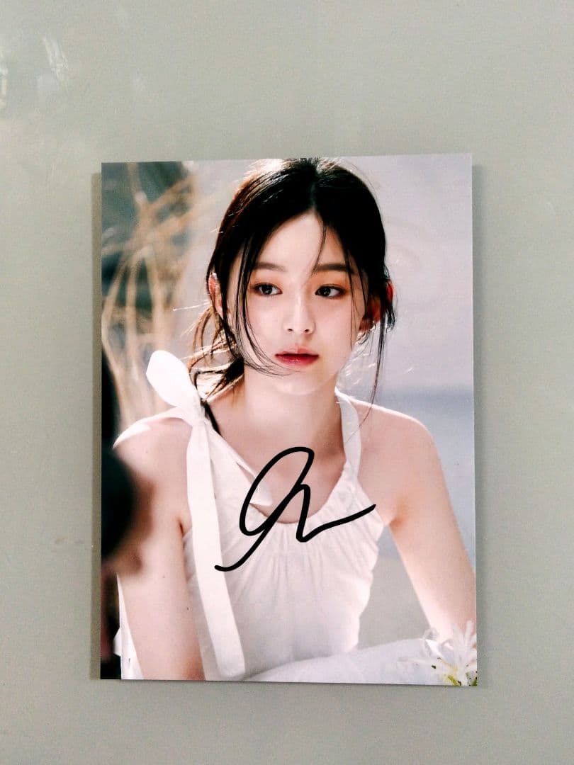 セール中…パク・ジフ直筆サイン入り2Lサイズ写真…