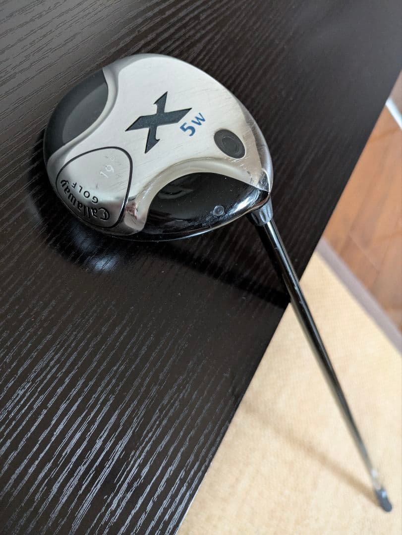 キャロウェイX５番フェアウェイウッドFWゴルフクラブ初心者フジクラ中古メンズR右