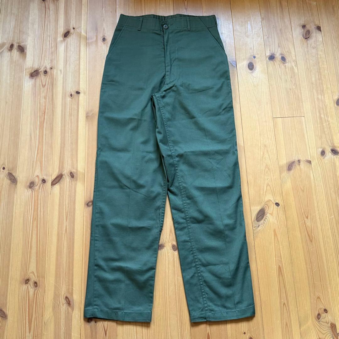 米軍実物 ユーティリティ トラウザース OG-507 32×31