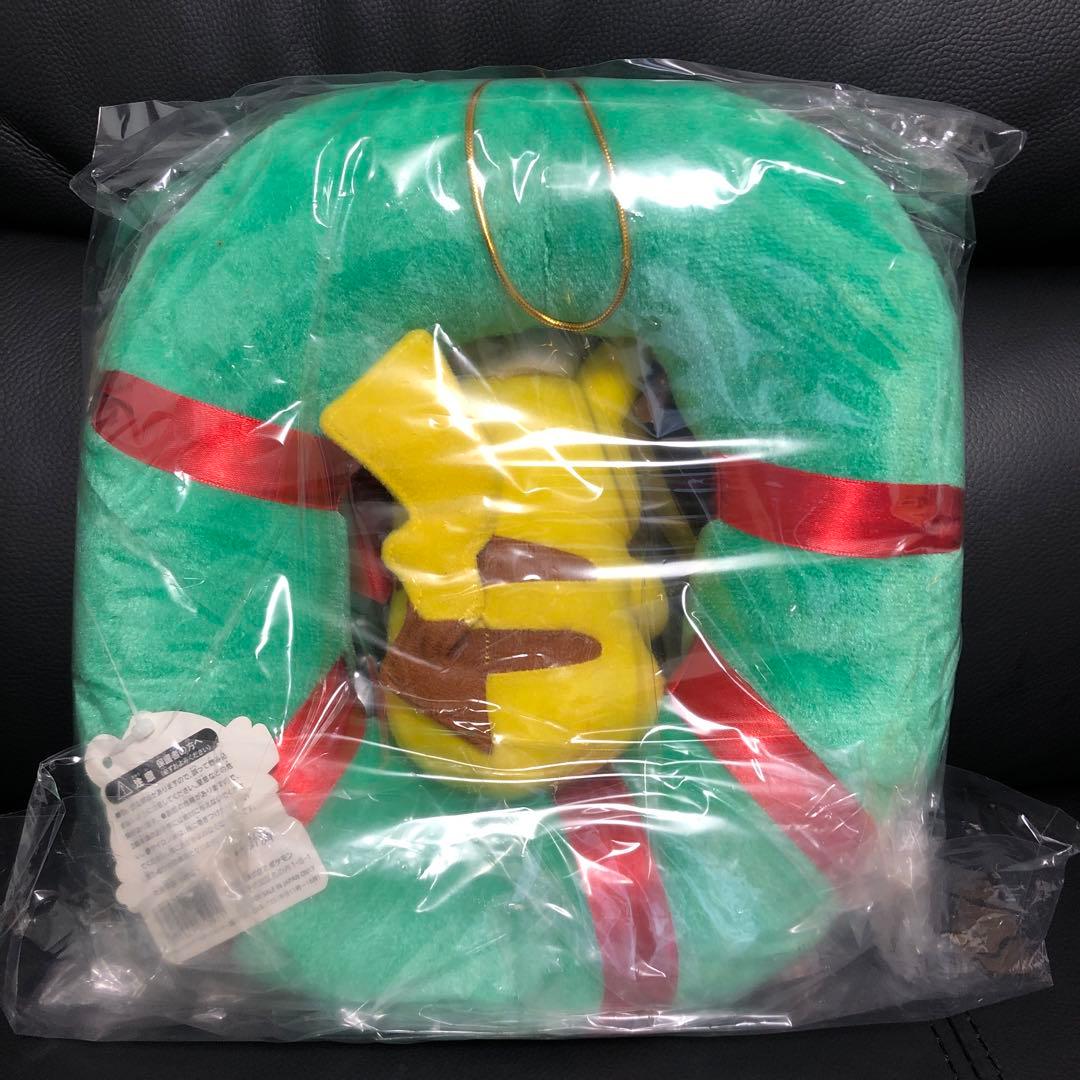 ぬいぐるみ ポケモン　クリスマス　2005年 ピカチュウ クリスマスリース