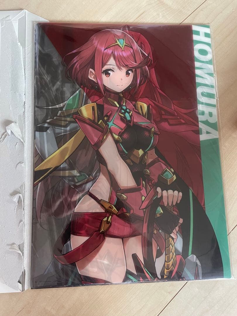 新品未開封　ゼノブレイド2 A3クリアポスター （ 21枚セット ）