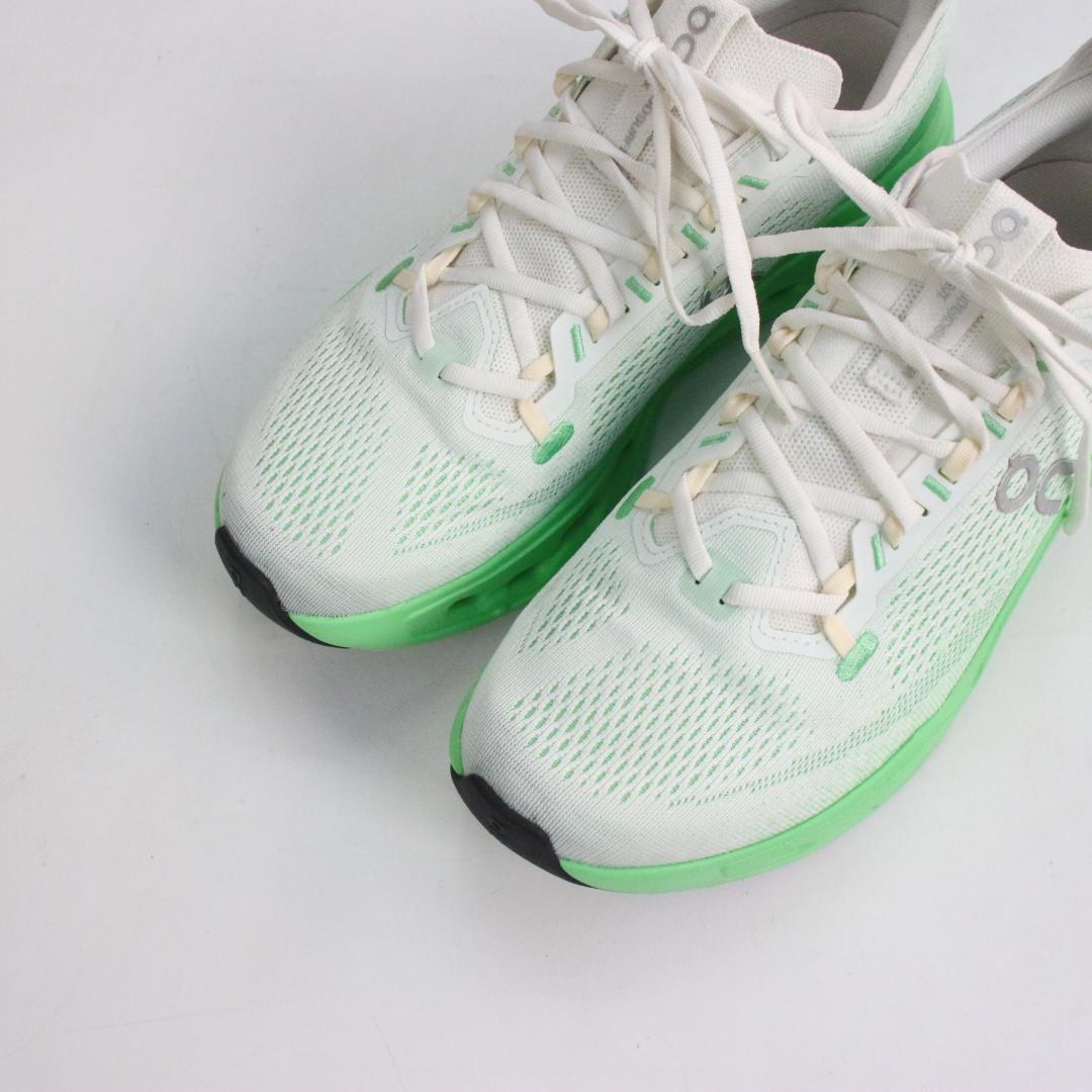 On オン クラウドサーファーマックス ホワイト/グリーン 27cm