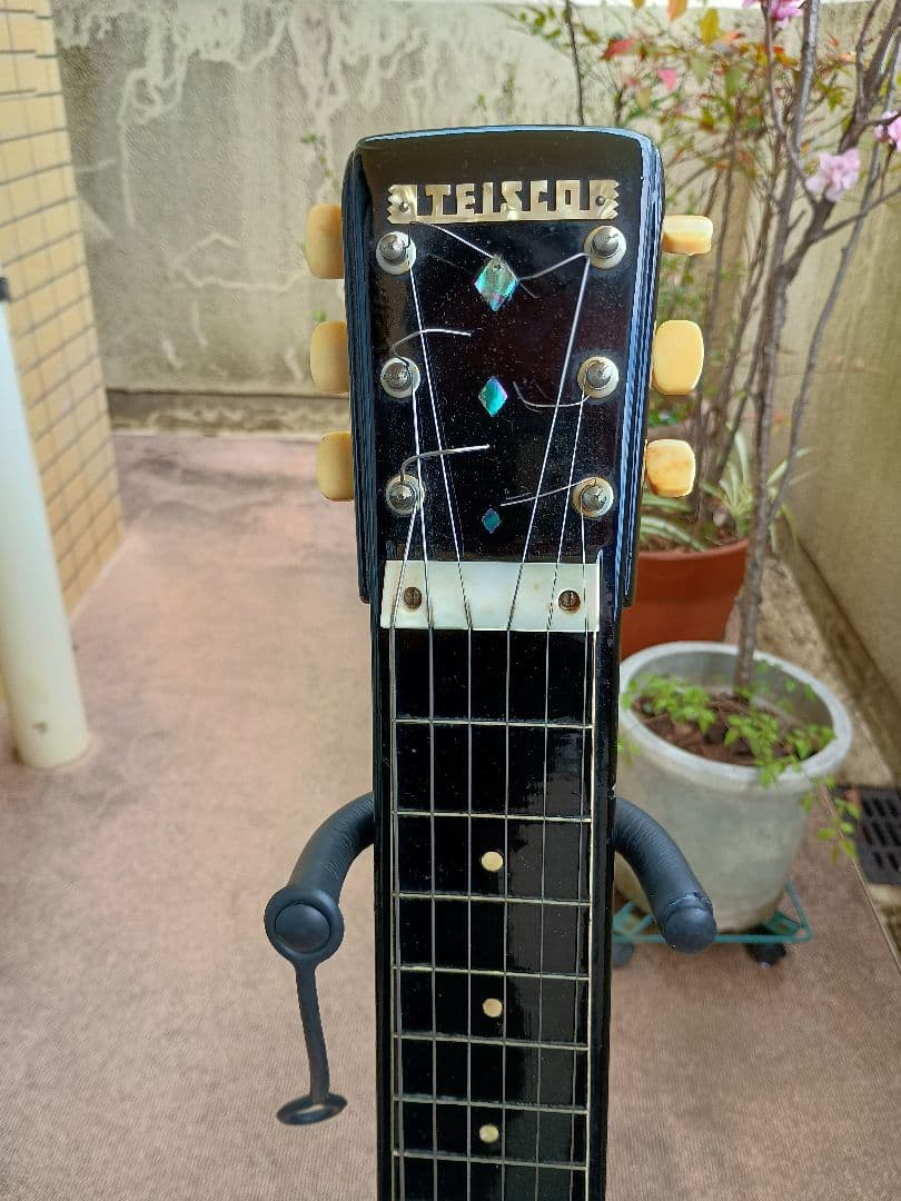 【1950年代美品】Teisco Model L／黒／完動品／ハードケース付