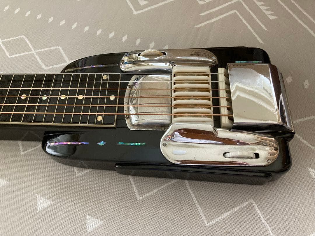 【1950年代美品】Teisco Model L／黒／完動品／ハードケース付