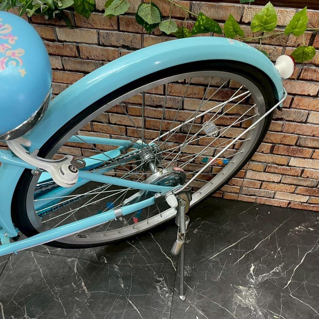 【104】子供用自転車 子供車 ブリヂストン ECOPAL 水色 24インチ