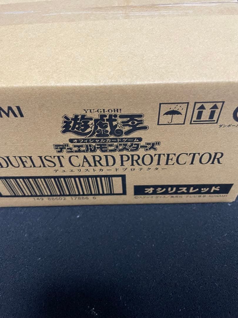 遊戯王 オシリスレッド スリーブ　デュエリストカードプロテクター　1カートン