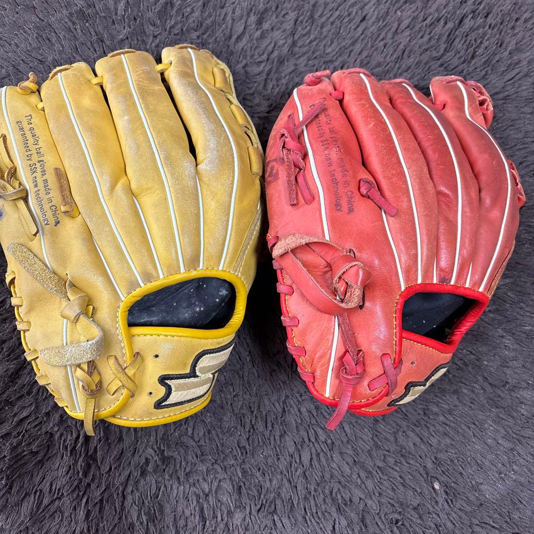 子供用　SSKグローブ RAWLINGS XTRAHAND 2色セット