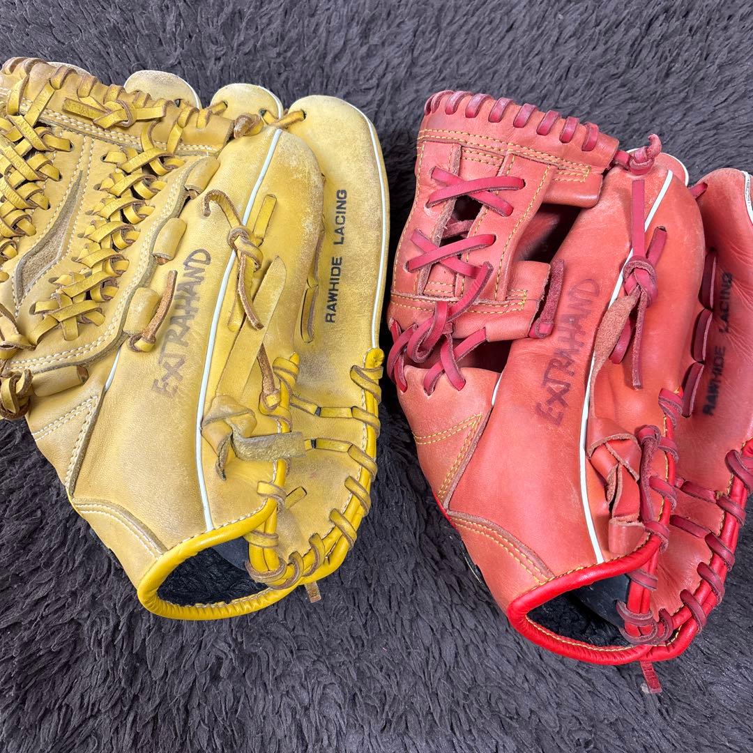 子供用　SSKグローブ RAWLINGS XTRAHAND 2色セット