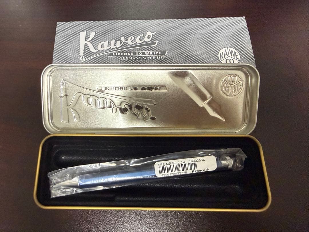 カヴェコスペシャル 0.5mm 青 シャープペンシル