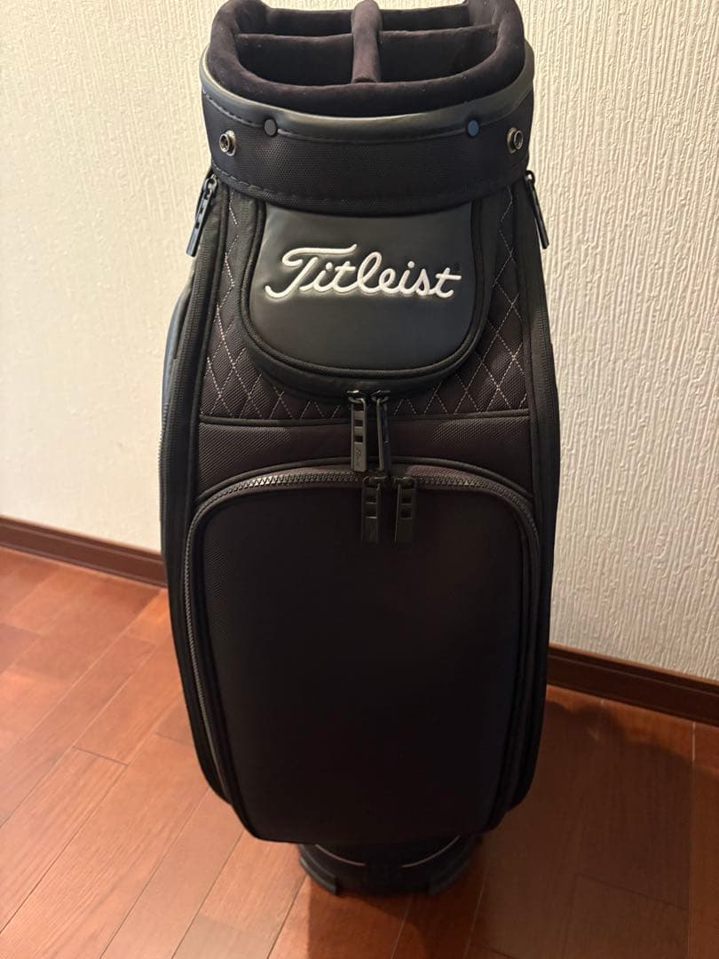 Titleist ゴルフバッグ ブラック/ホワイト 美品