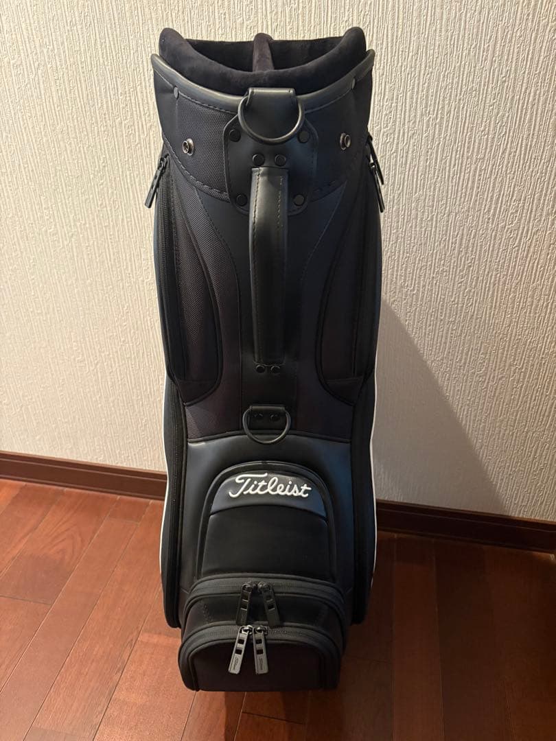 Titleist ゴルフバッグ ブラック/ホワイト 美品