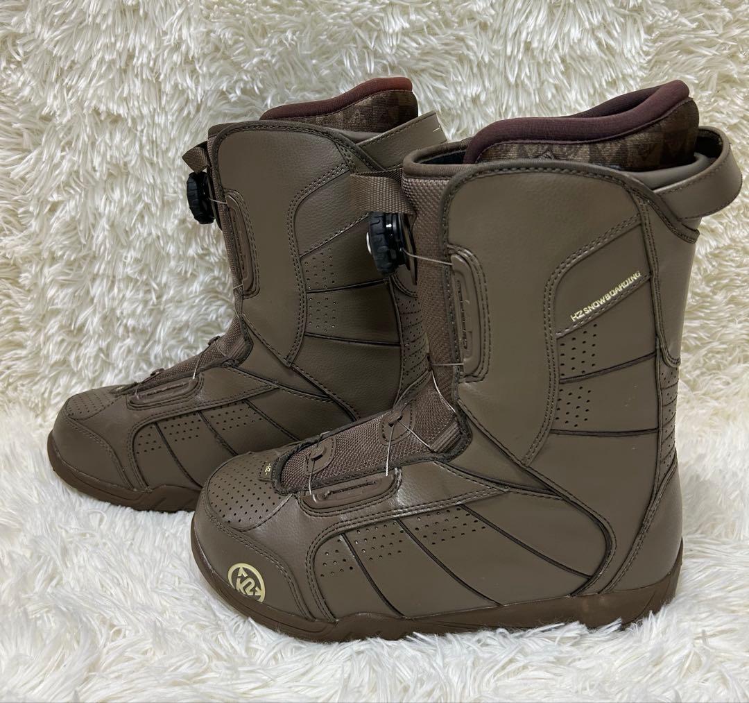 K2 スノーボードブーツ 27cm ブラウンRaider BOA SP