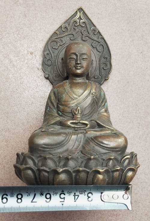 仏教美術 観音菩薩仏像 置物 銅製 仏像 彫刻 置物 開運 風水