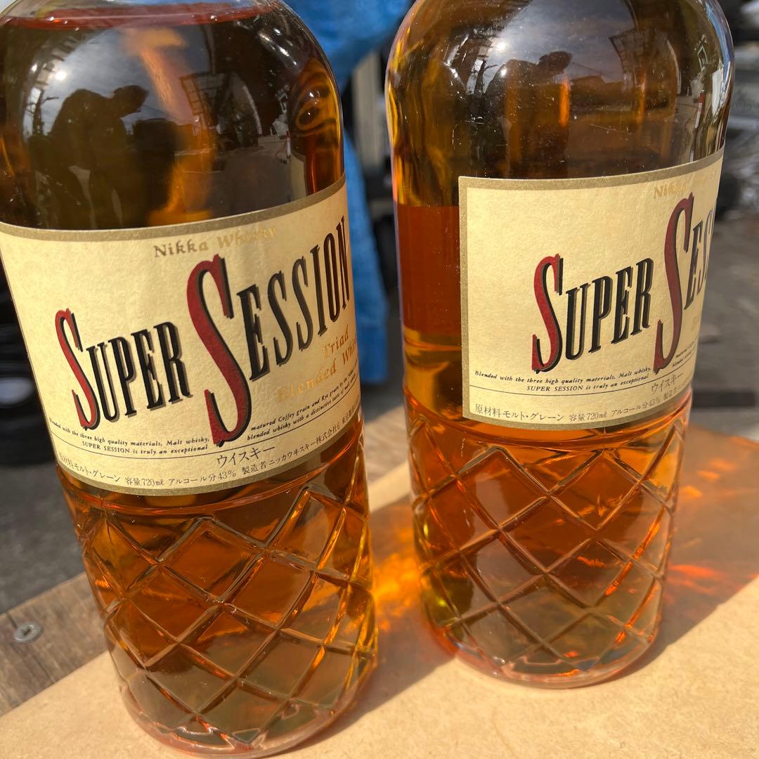 ニッカウイスキースーパーセッション2本セット古酒