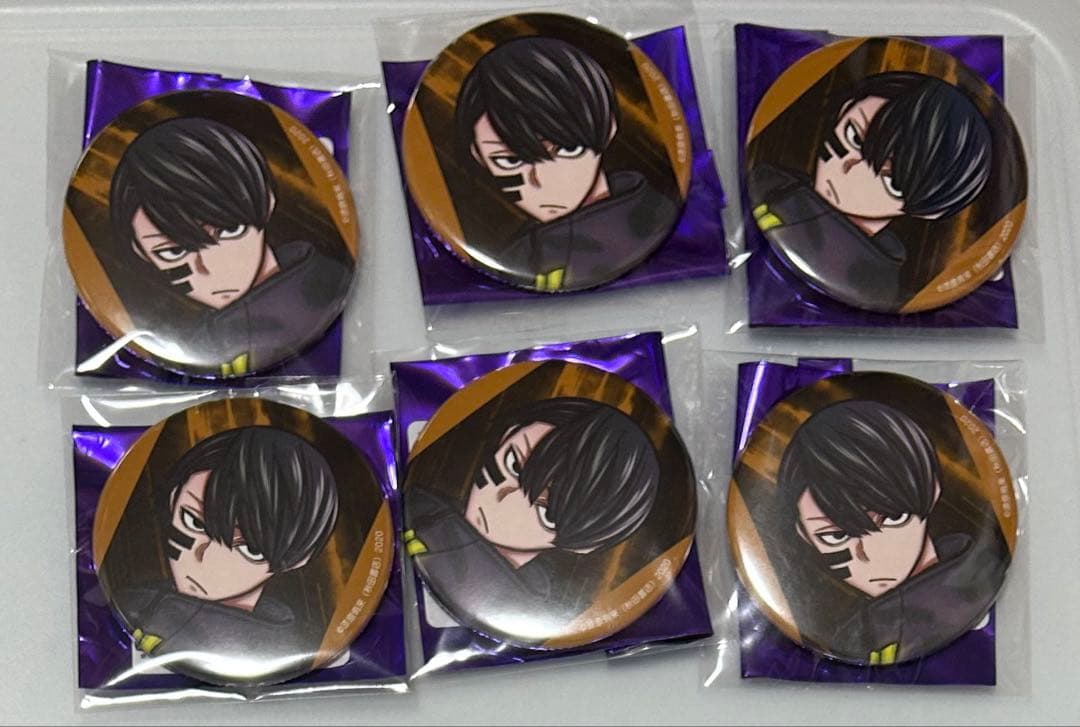 桃源暗鬼　コミケC105 缶バッジ　無陀野無人×6